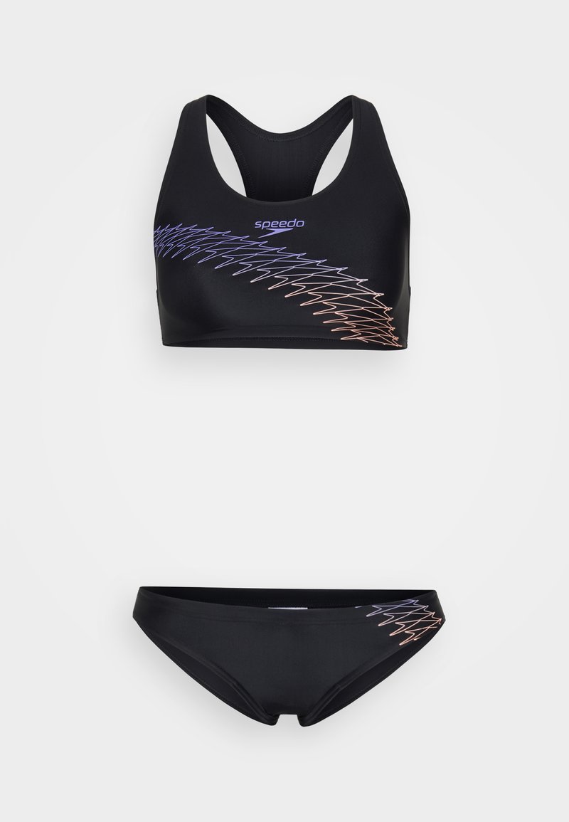 Speedo WOMENS PLACEMENT - Bikini - bright peach/schwarz - Zalando