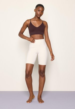 Lindex, LINDEX BIKER SHORTS LINDEX - Leggings - light beige