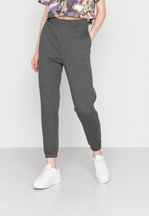 Tracksuit bottoms - mottled dark grey
