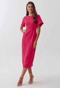 TUSSAH BELLE MIDI  - Enostavna obleka - hot pink