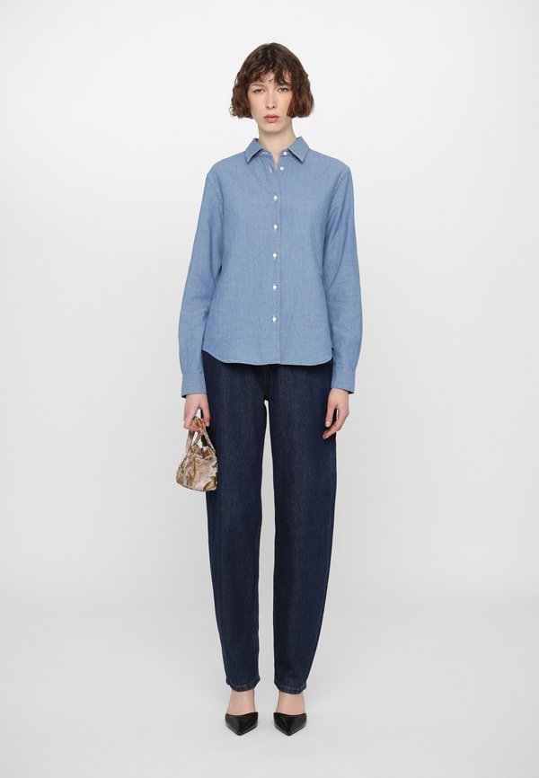 BARREL - Wide Leg - blu notte4