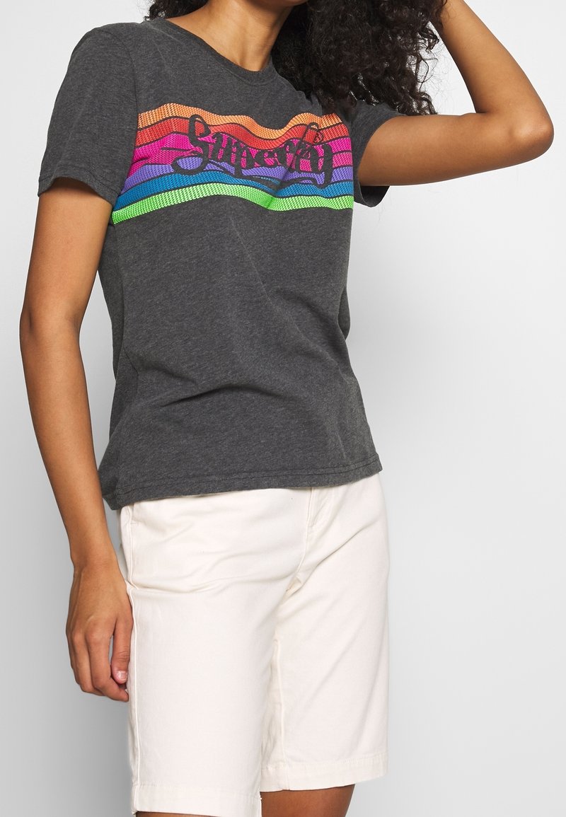Superdry & Co Triko s potiskem - anthracite