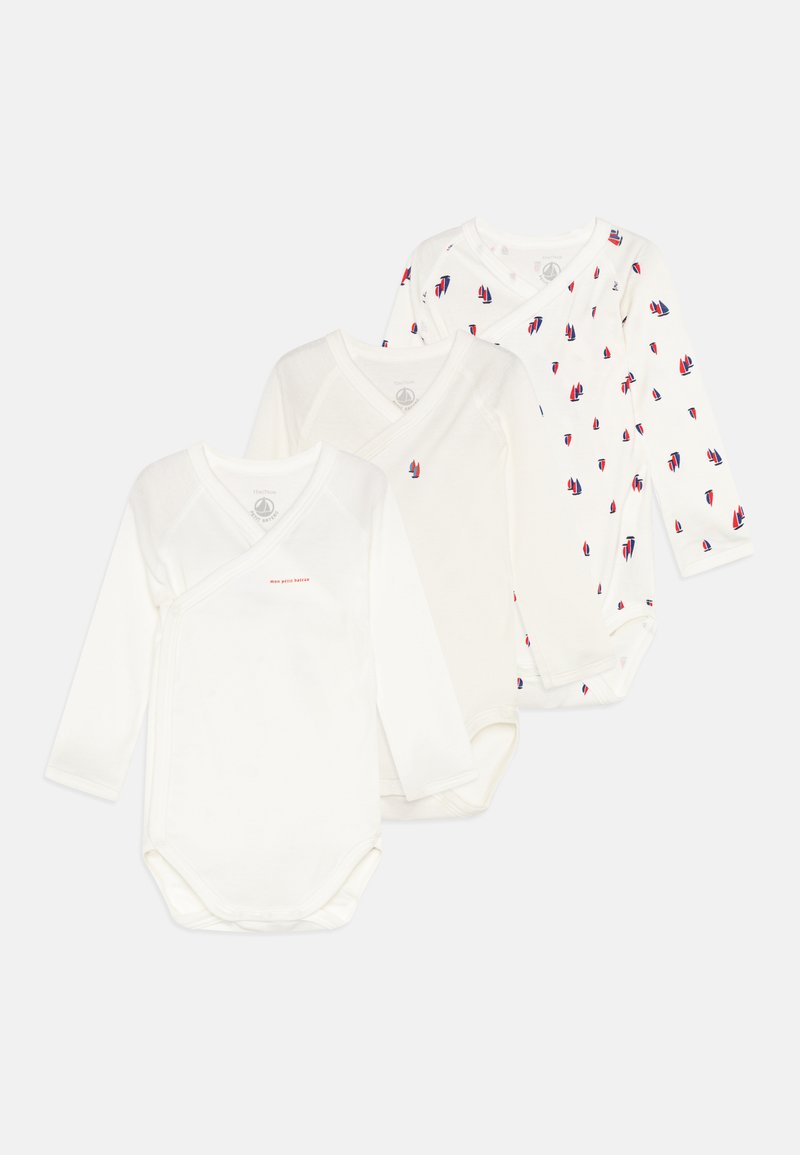 Petit Bateau BABY UNISEX 3 PACK - Body - white