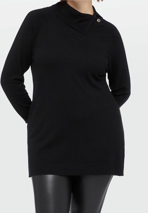 Strickpullover - black