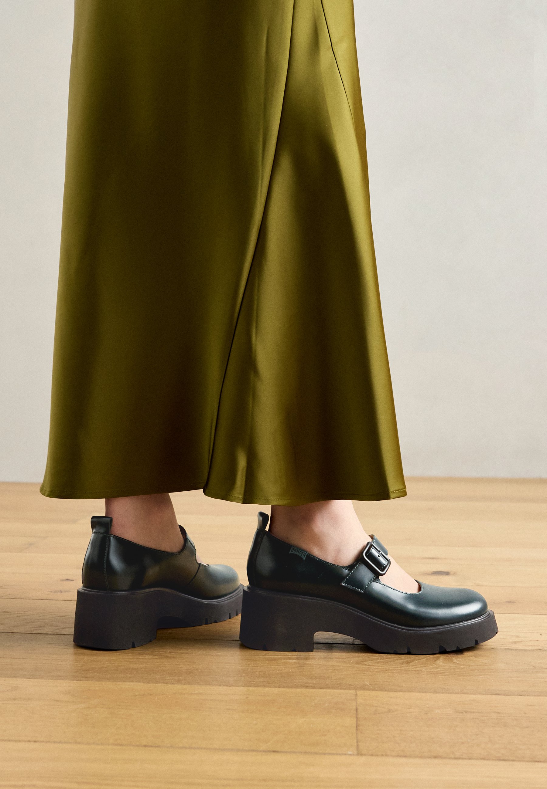 Camper MILAH - Platform heels - dark green - Zalando