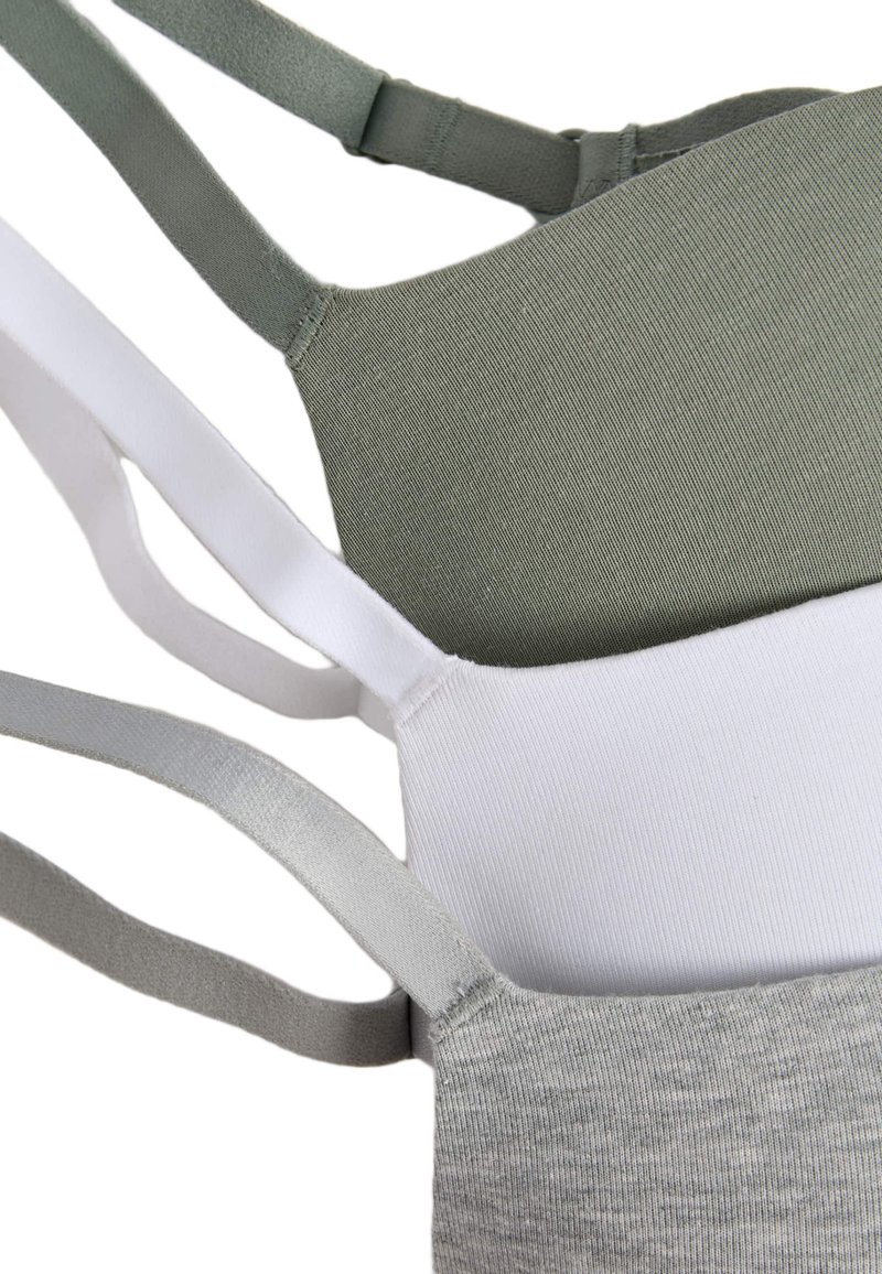 BUMGENIUS Reggiseno Sportivo Donna Verde con Logo (INT XS