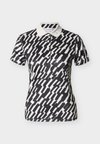 TOUR TECH PRINT POLO - Πόλο - oak moonbeam