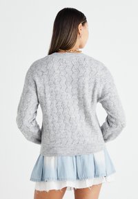 Vero Moda VMYEN ONECK - Maglione - light grey