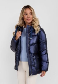 RESPECT WARM QUILTED - Zimná bunda - dark blue