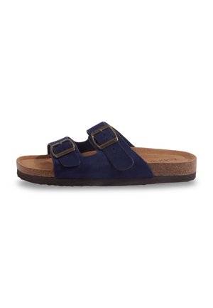 FALBALA, MULES EDENIA - Mules - navy