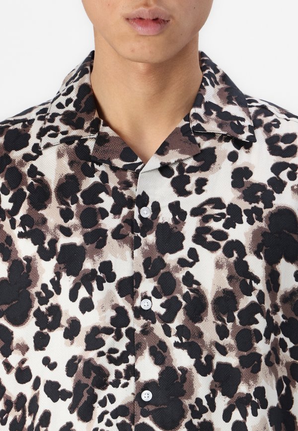 ONSROCKET RESORT SHIRT - Shirt - egret cheetah2