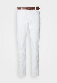 GOVER - Chino stiliaus kelnės - offwhite