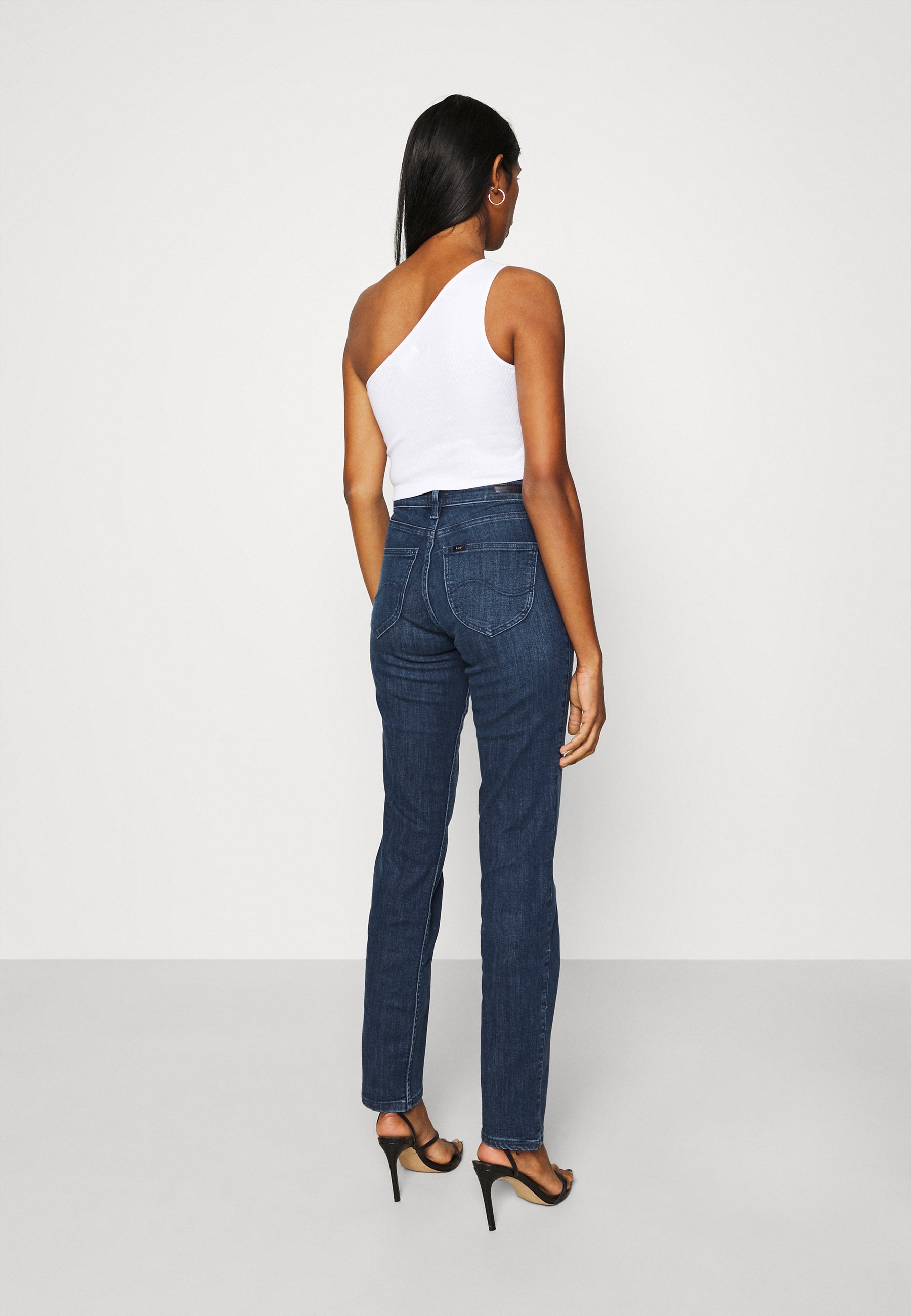 Lee MARION - Jeans a sigaretta - blue denim/blu denim - Zalando
