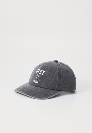 POSSE 6 PANEL SNAPBACK UNISEX - Cap - pigment black