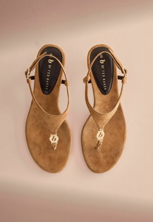 B by Ted Baker, T-rihmaga sandaalid - tan brown