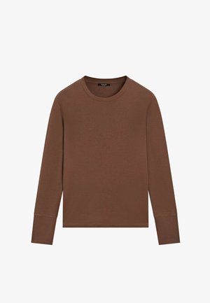 Massimo Dutti, - Bluzka z długim rękawem
