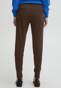 ICHI Träningsbyxor - light brown