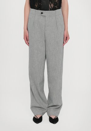 CLOSED MAWSON - Trousers - mud grey