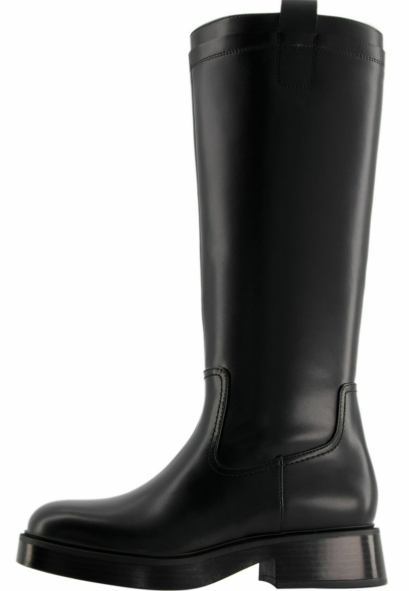 Bershka Plateaulaarzen zwart