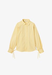 Sélectionné, rayé jaune