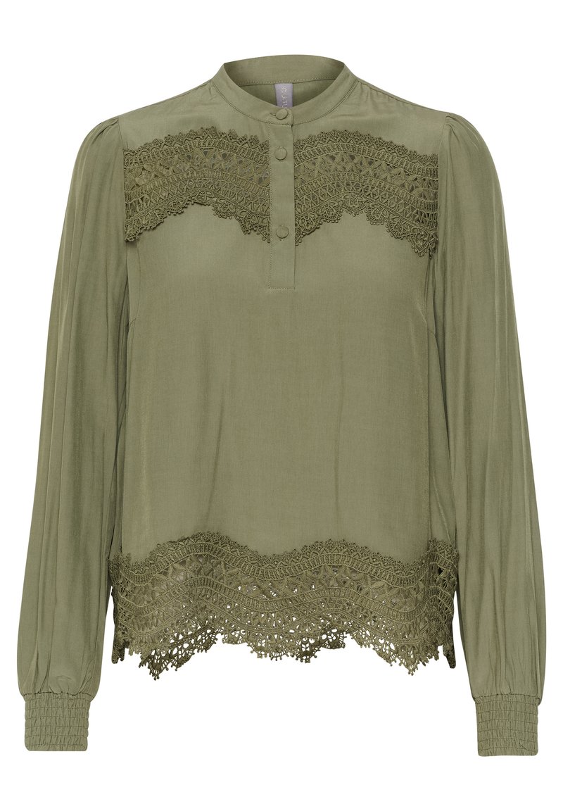 culture Blouse donkergroen