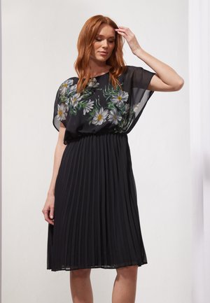 Cocktail dress / Party dress - black/multi-coloured