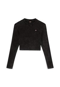 Dickies NEWINGTON - Strikkegenser - dble dye acid wash black