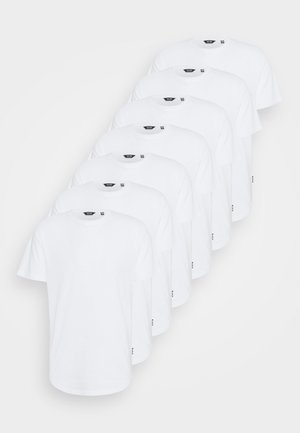 ONSMATT LONGY TEE 7 PACK - Jednoduché tričko - white