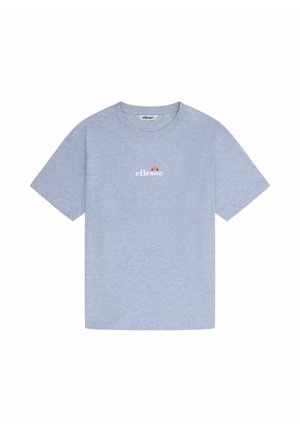 T-shirt print - light grey marl