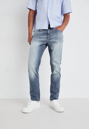 Straight leg jeans - blue denim