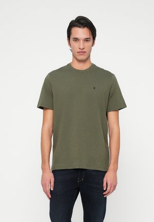 CLASSIC MONOGRAM TEE - Základné tričko - fatigue