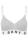 WIREFREE - „Push-up” grudnjak - heather grey/white/black