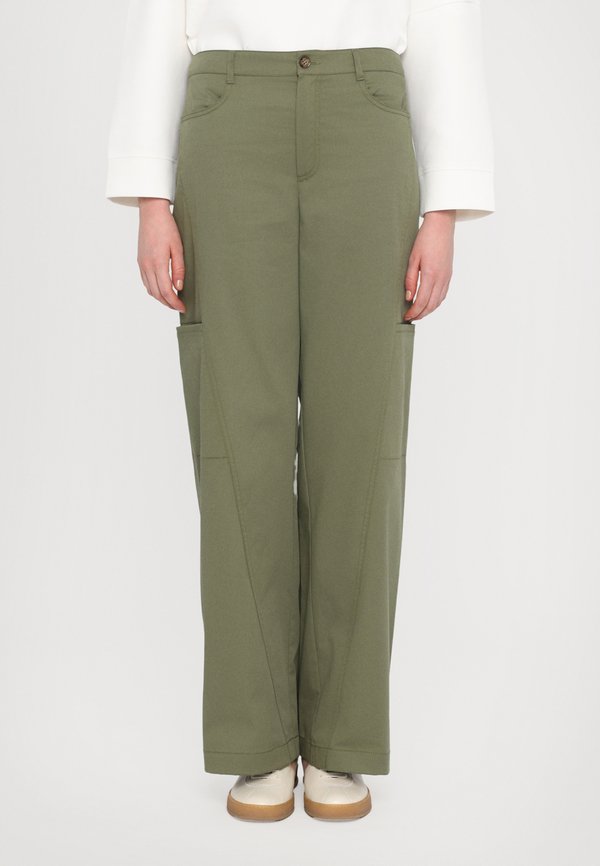 GENERO - Trousers - kaki