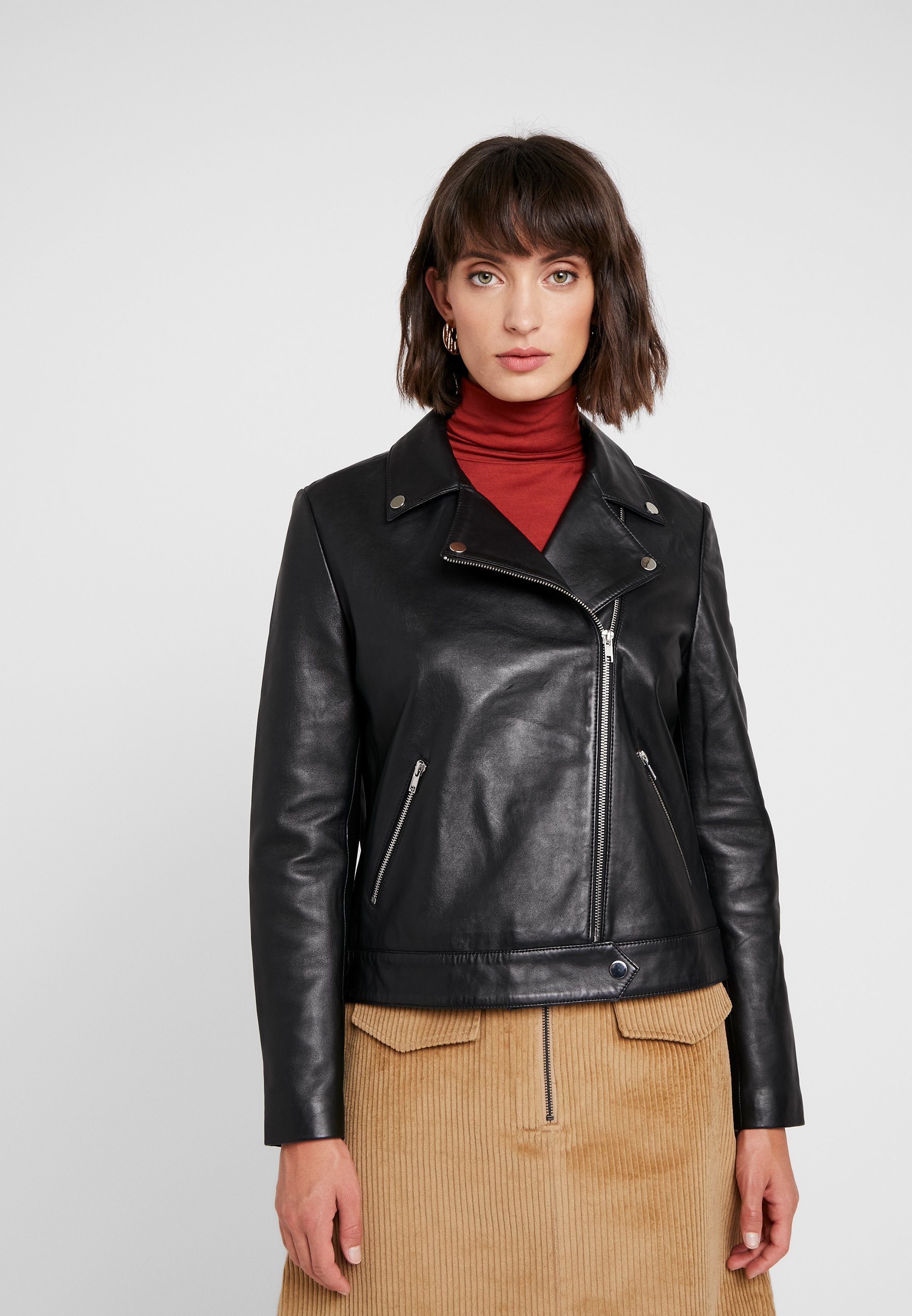 soaked leather jacket