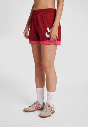 Hummel HMLLEAD - Sports shorts - biking red