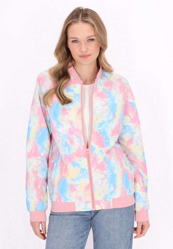 Bomberjacke - rose multicolor