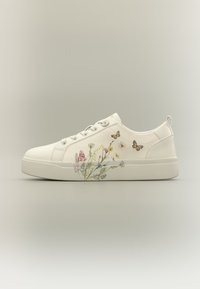 Unselected, white/multi-coloured