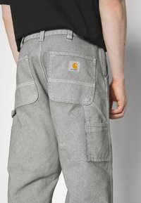Carhartt WIP SINGLE KNEE PANT WALTON CANVAS - Jeansy carpenter