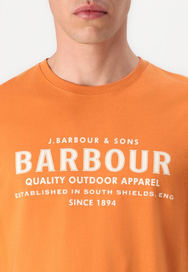 MOORSIDE LOGO - Print T-shirt - sunset haze2