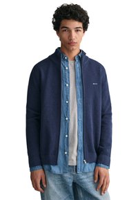 GANT Strickjacke - marine melange