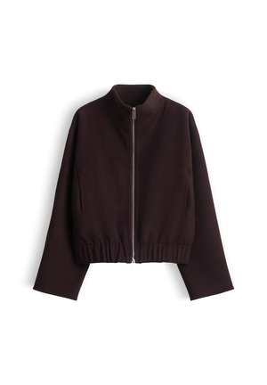 someday., LOOSE FIT WOOL-BLEND - Light jacket - mahogany