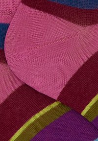 Gallo WITH STRIPES - Calze - ibisco vinaccia