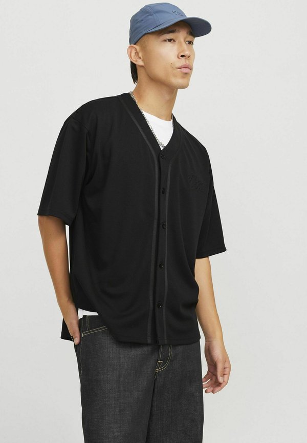 GEDRUCKT BASEBALL - Strickjacke