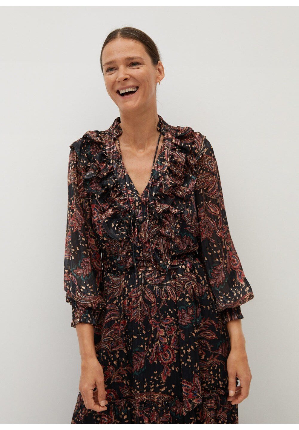 robe longue hiver mango