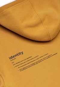 Ombre WITH PRINTS  - Sudadera con cremallera - mustard