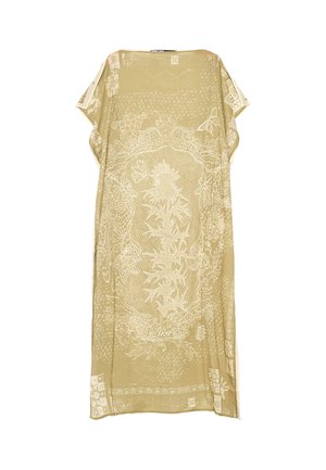 BIMBA Y LOLA, BIMBA Y LOLA VESTIDO PAÑUELO CUADRADO CAQUI - Maksikleit - caqui