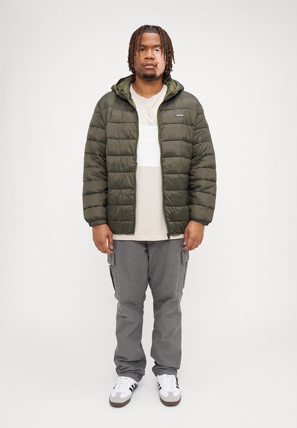 JJVINCENT PUFFER HOOD - Light jacket - rosin3