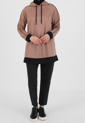 Sweat à capuche - brown