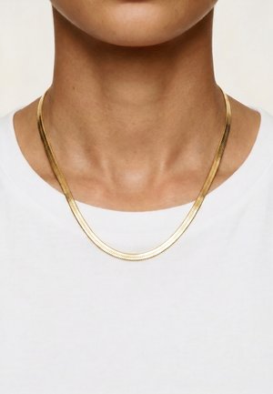 Winther Studio, FLAT SNAKE 5MM - Collier - gold-colored plated