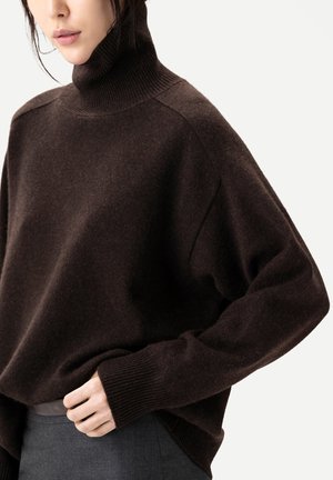 UNISEX HIGH-NECK - Strickpullover - mole